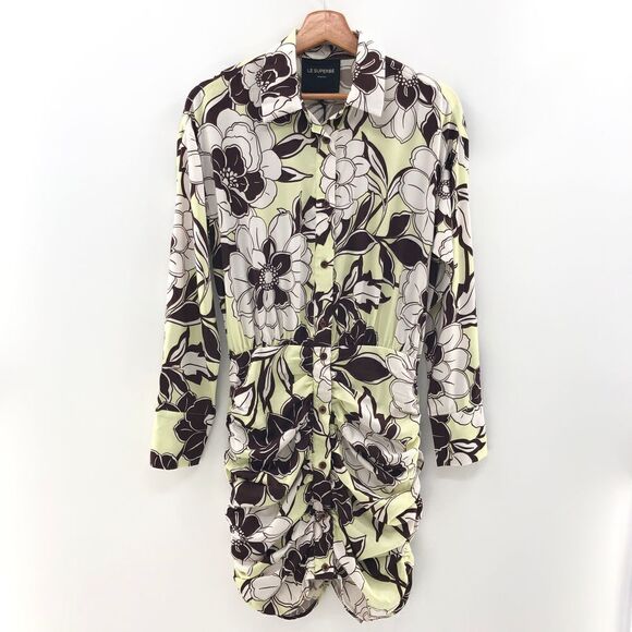 Le Superbe Rose Garden Dress in Mint Chip - Picture 2 of 12